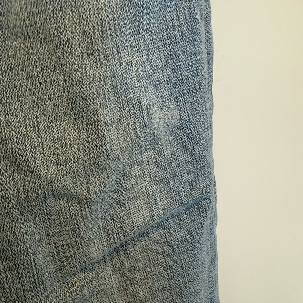 7 For All Mankind Josefina Boyfriend Light Blue Denim Jeans - Picture 7 of 9